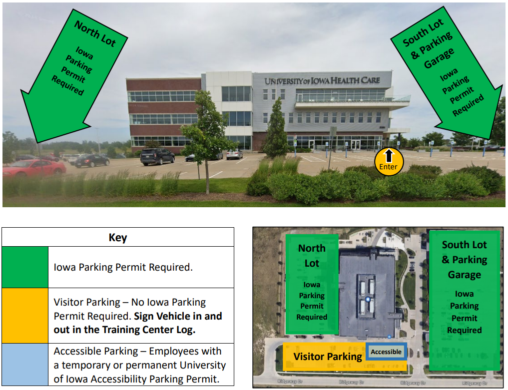 HSSB Parking Map